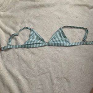 PacSun LA Hearts Triangle Bikini Top